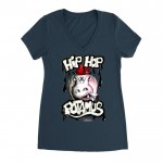 Vrouwen T-Shirt Hip Hoppotamus